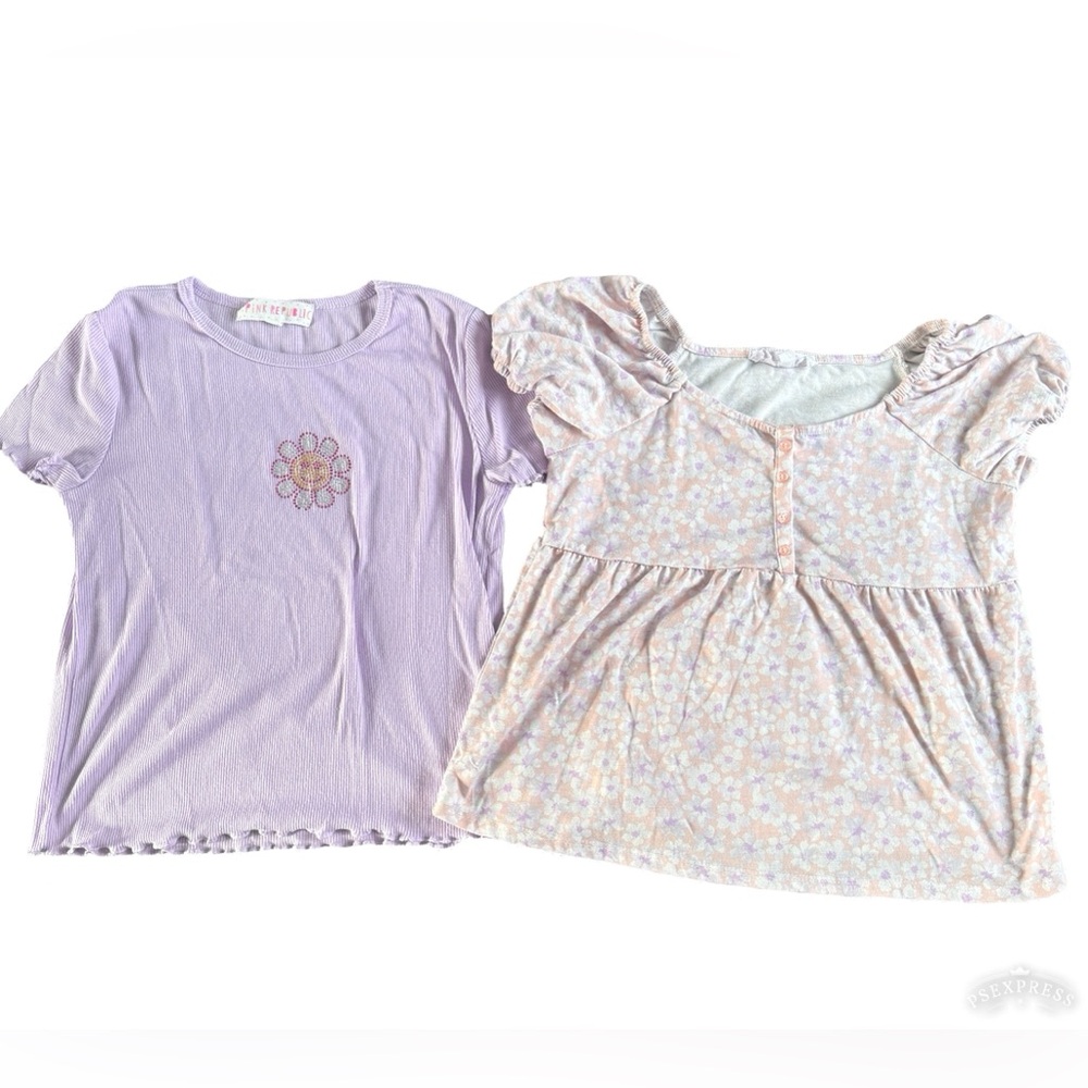 Girls Pink Republic Short Sleeve Top Bundle